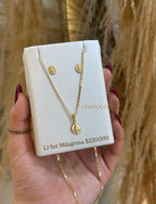 Set Cadena + Dije + Topos