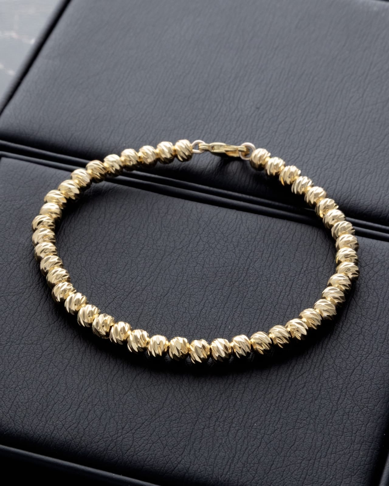 Manilla Italy 4mm Tipo Oro con Broche