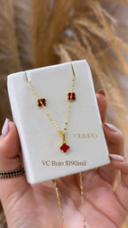 Conjunto • Cadena + Dije + Topos