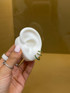 Candonga Click con Circonias Verde