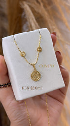 Conjunto • Cadena + Dije + Topos