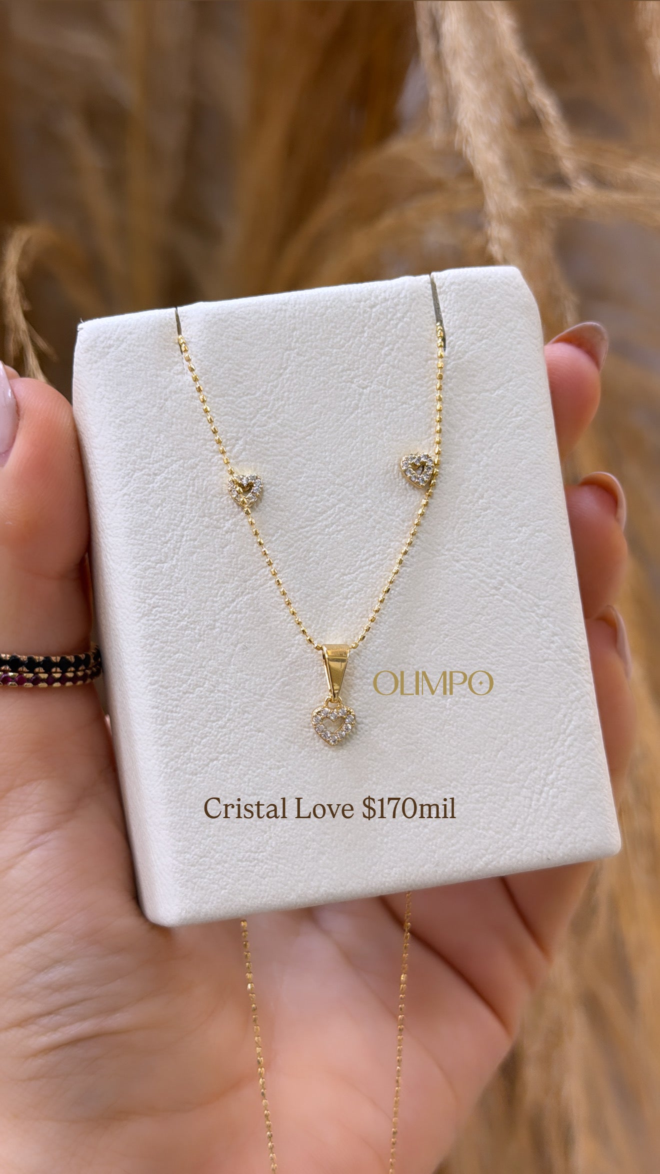 Conjunto • Cadena + Dije + Topos