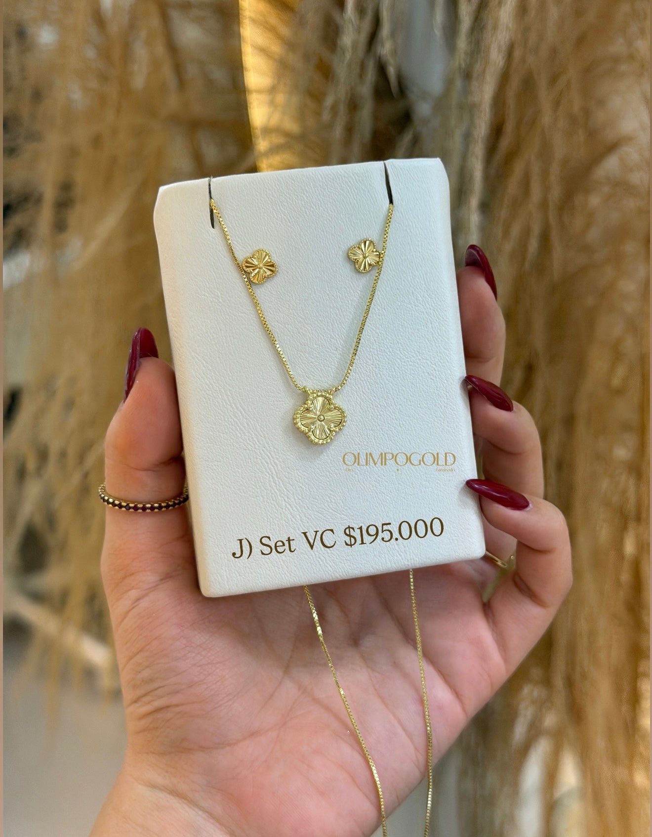 Set Cadena + Dije + Topos