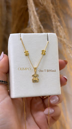 Conjunto • Cadena + Dije + Topos