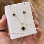 Conjunto • Cadena + Dije + Topos