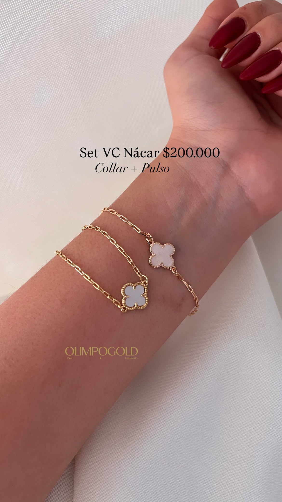 Set Cadena + Dije + Pulso