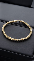 Manilla Italy 4mm Tipo Oro con Broche