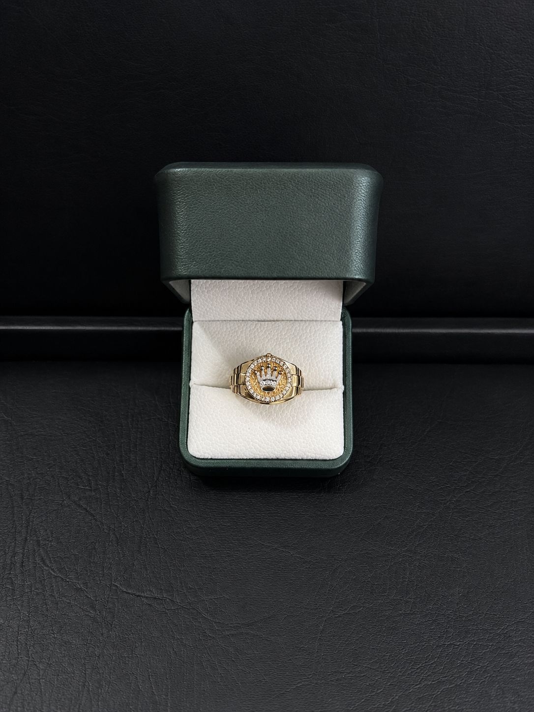 Anillo Rolex -Tipo Oro Ajustable