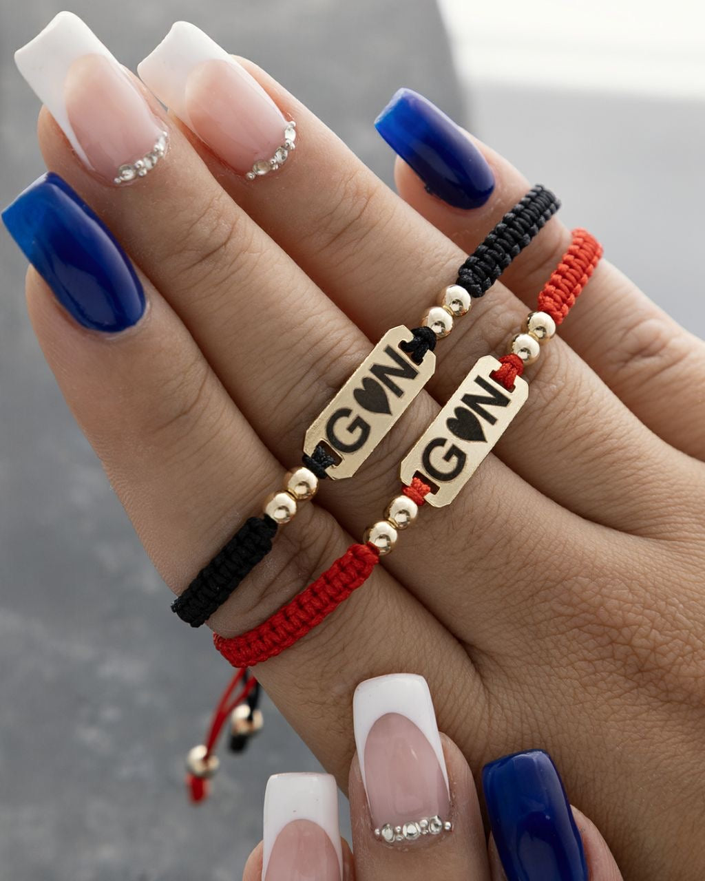 Par Manillas Placa Personalizada + Balín 4mm