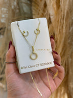 Set Cadena + Dije + Topos