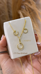 Conjunto • Cadena + Dije + Topos