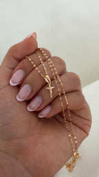 Set Cristo Mini + Espejo 45 Cms