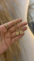 Set en PAREJA ♥️ Cartier + Dije Placa Letra