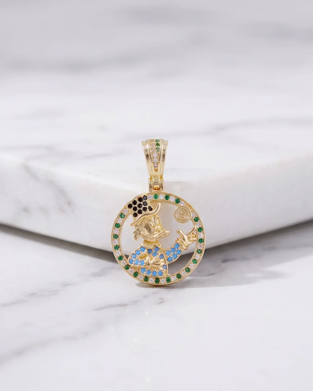 Dije Lucky Fortuna Tío Medalla 2cm