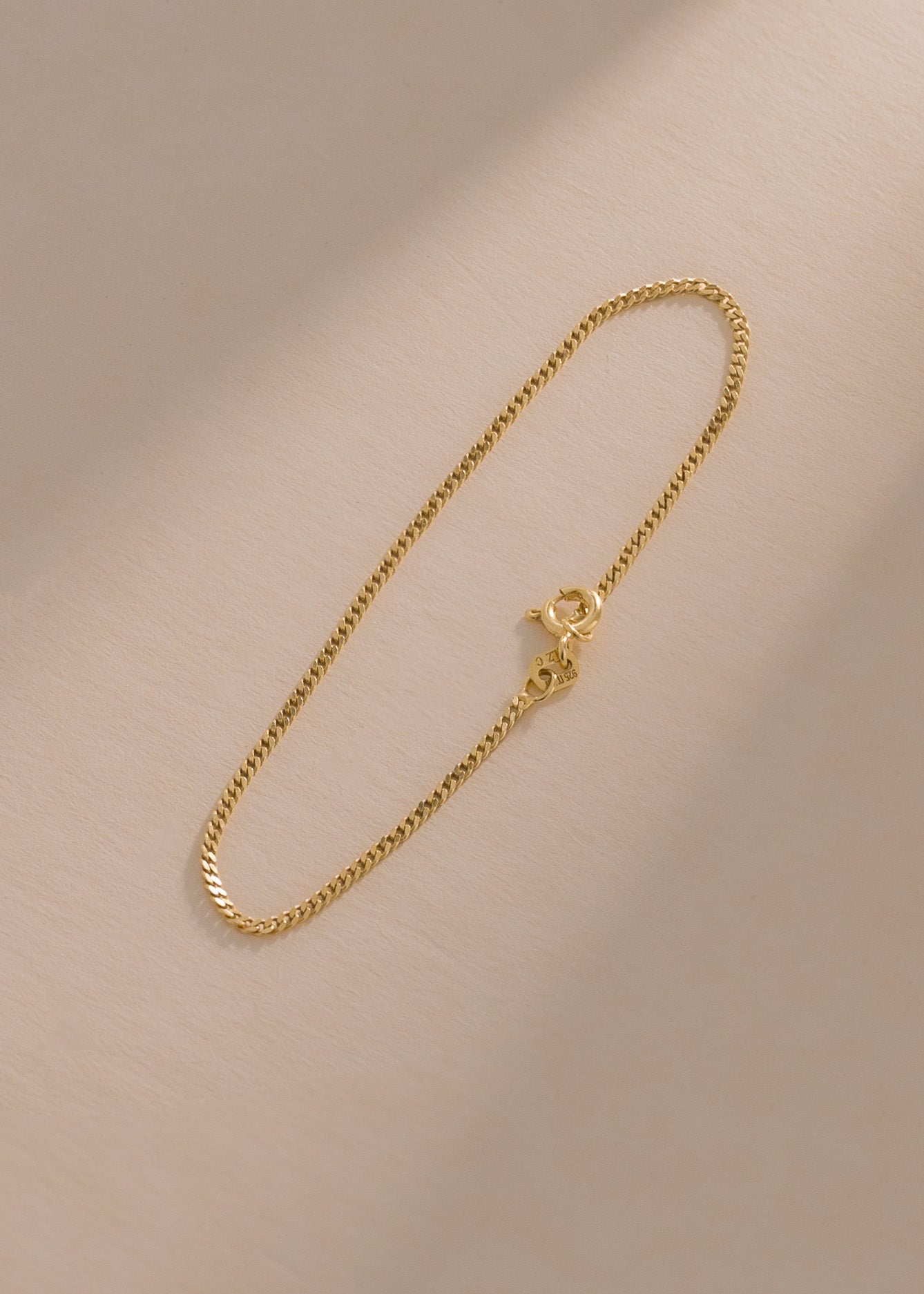 Pulsera Cubanita 1.5 mm 16 Cms