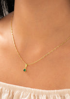 Set Circonia Verde 45 Cms