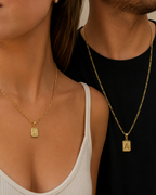 Set en PAREJA ♥️ Cartier + Dije Placa Letra