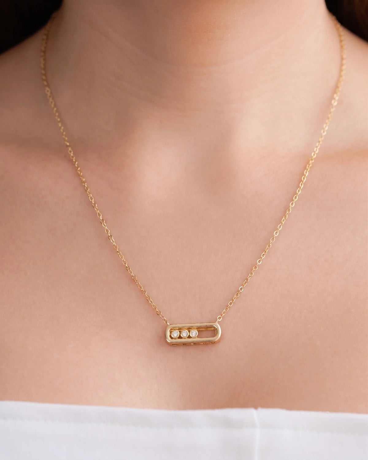 Collar Messika Liso Ed. Limitada 45Cm