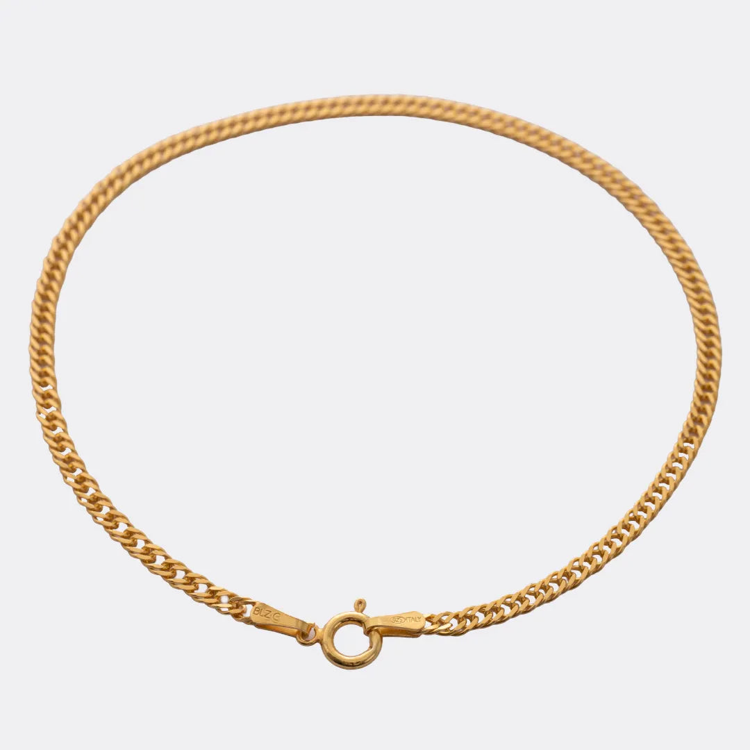 Pulsera Cubana Continua 2.3 mm 19 Cms