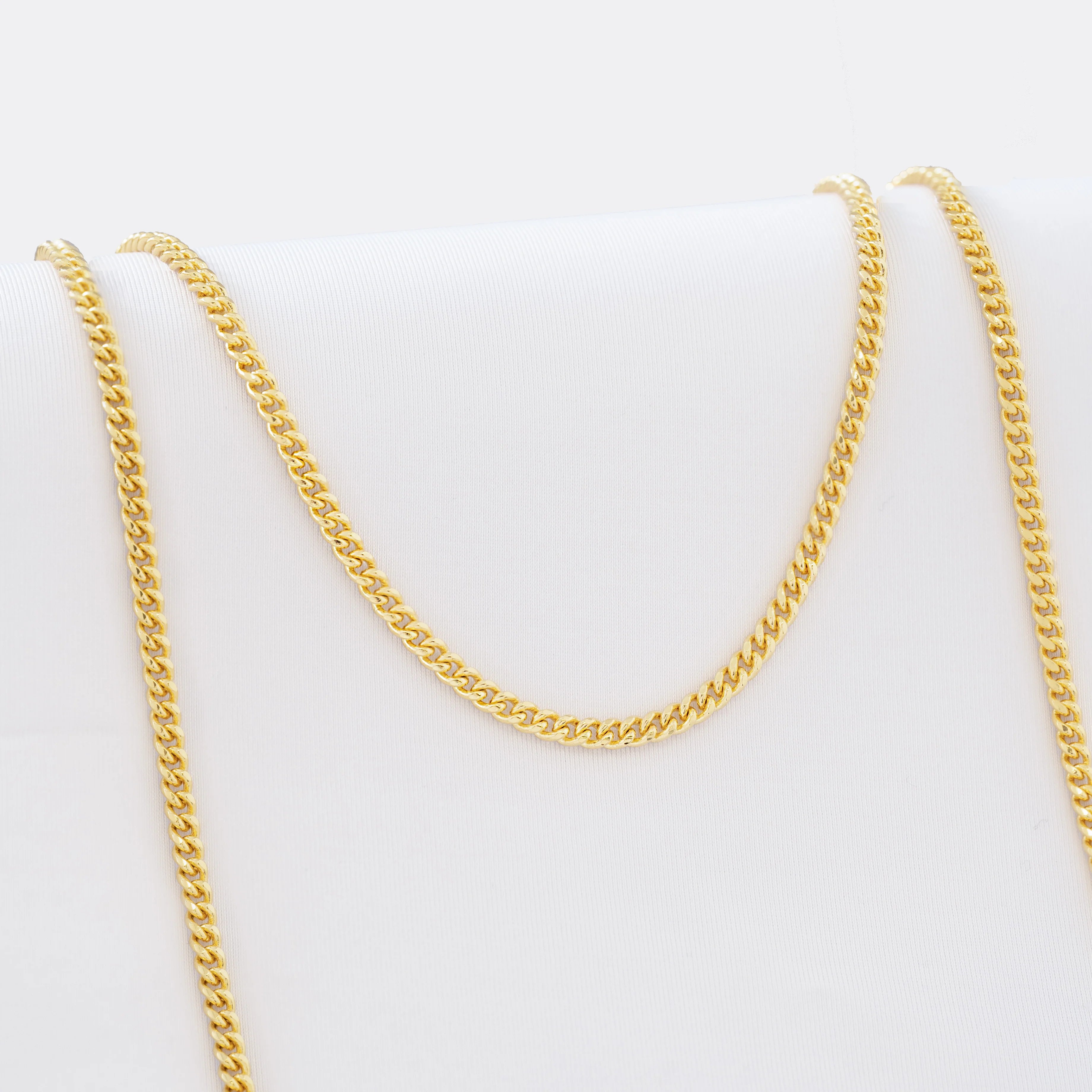 Cadena Cubana Eslabón U 4mm