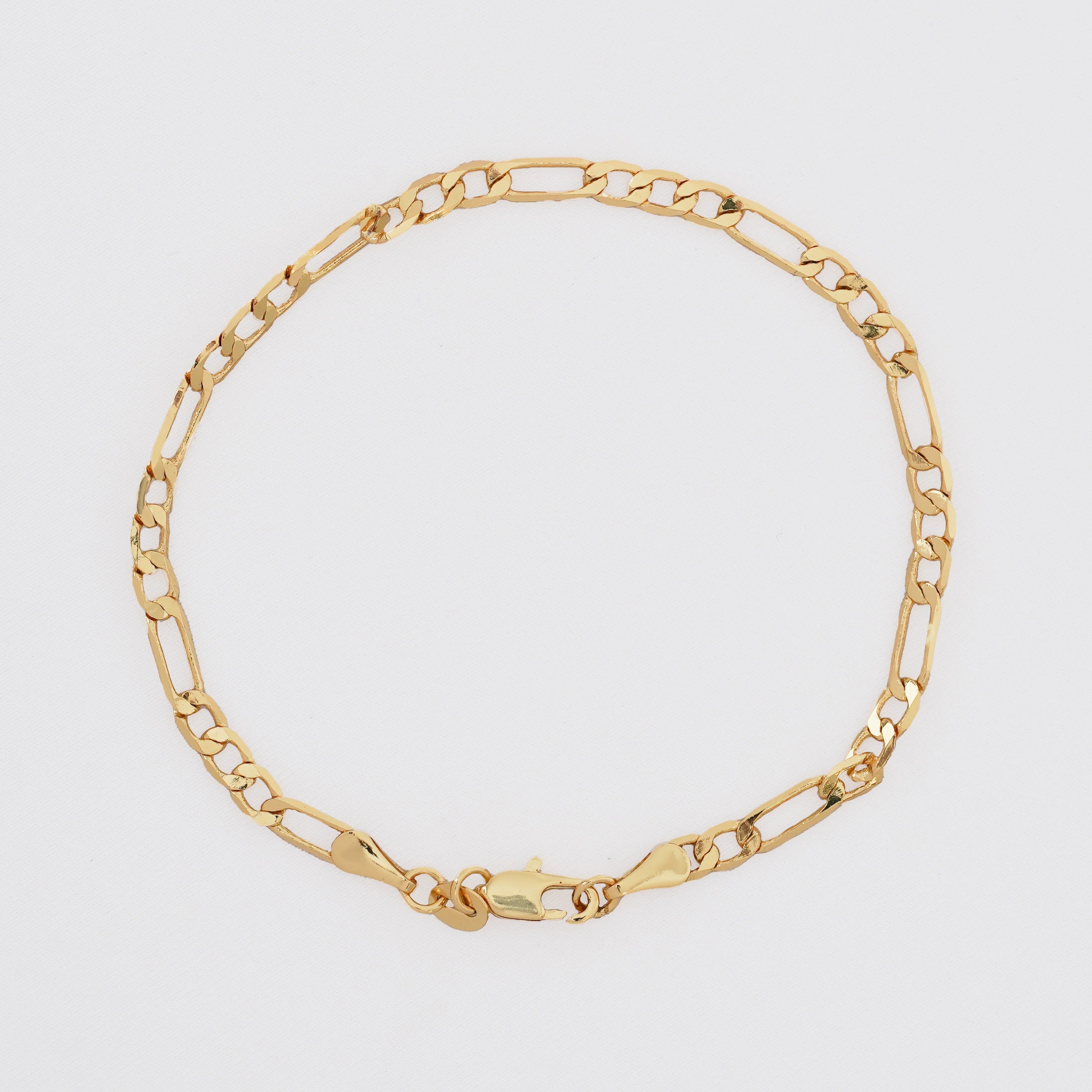 Pulsera 3x1 Diamantada 20 Cms 3.5 mm