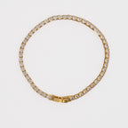 Pulsera Circonias Verde 20 cm