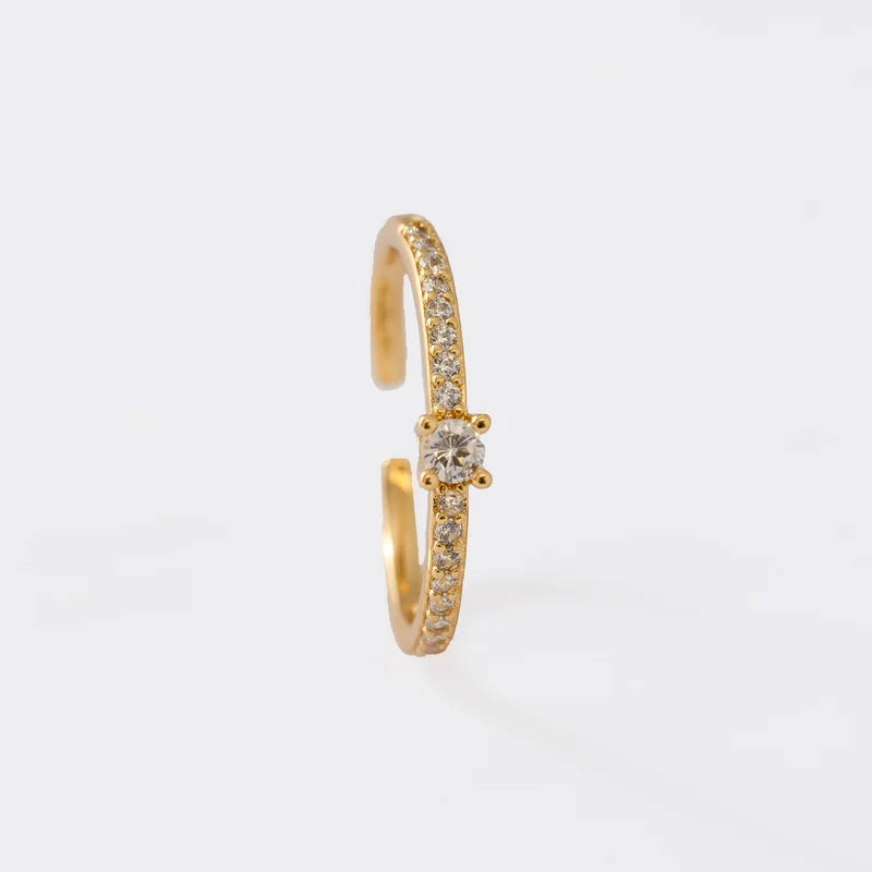 Anillo Gems Verde Ajustable