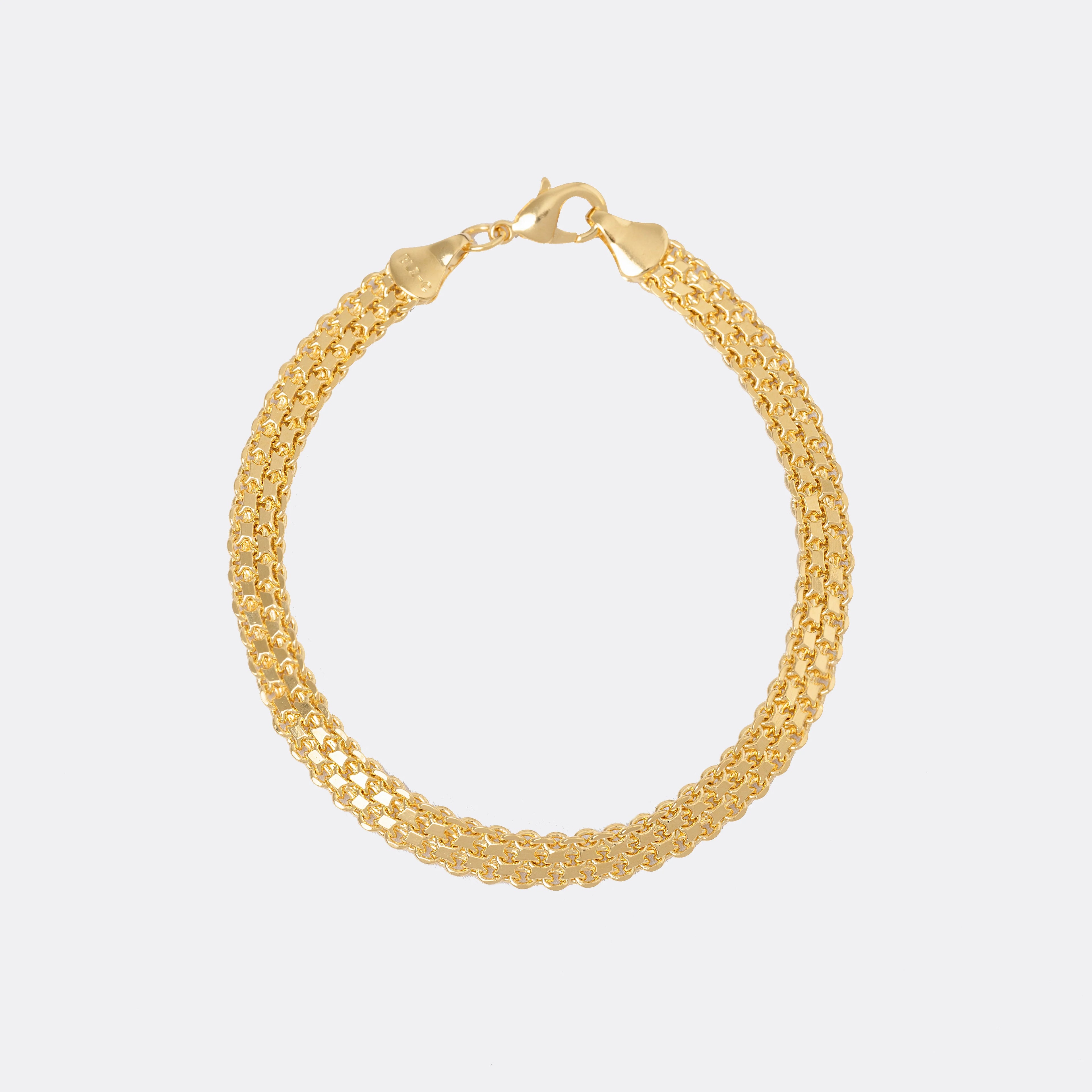 Pulsera Chino Doble Carril 19cm