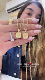 Set en PAREJA ♥️ Cartier + Dije Placa Letra