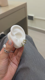 Candonga Click con Circonias Verde